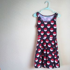 Mighty Fine Pokéball skater dress